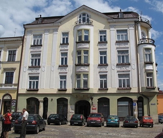 Building at Casimir III the Great Square in Tarnów Building at Casimir III the Great Square in Tarnów